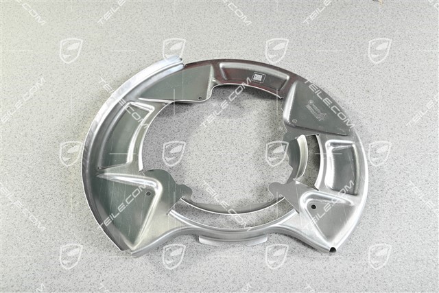 Rear axle disc brake protective plate, PCCB, L