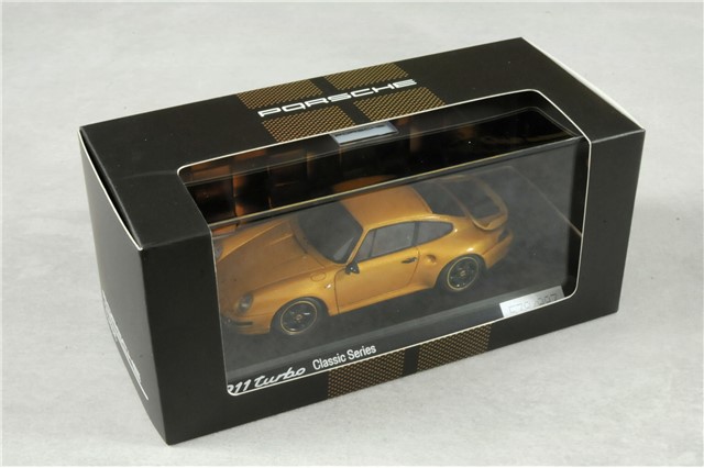 Car model Porsche 911 993 Turbo - Projekt Gold / Exclusive Manufaktur, scale 1:43, Limited Edition / 993 pcs