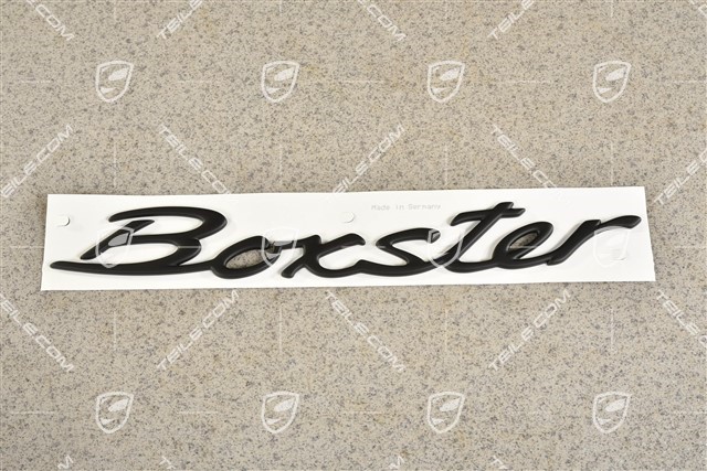 "Boxster" logo