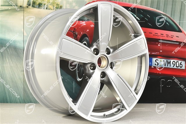 22-inch wheel rim, Sport Classic, 11,5J x 22 ET61, Platinum Silver