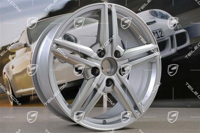 19-inch wheel "Cayenne Design II", 8,5J x 19 ET59, Brilliant chrome finish