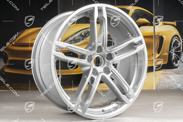 19" Felga, Turbo/Sport Design, 8,5J x 19 ET21, srebrny brylantowy chrom