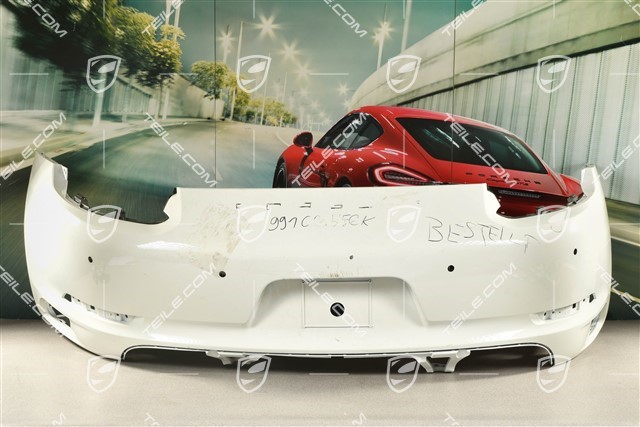 C2 / C2S / T, Rear bumper lining, Park assist, reversing camera system / Sports exhaust system, China model