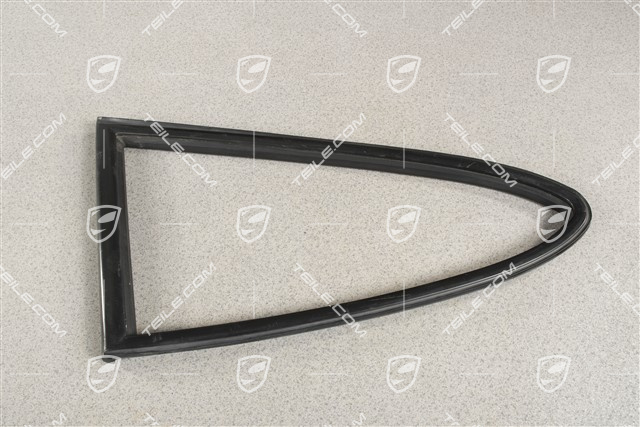 Sealing frame for rear quarter glass, R