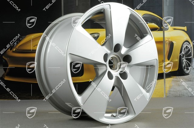 19-inch Cayenne wheel rim set, 8,5J x 19 ET47 + 9,5J x 19 ET54