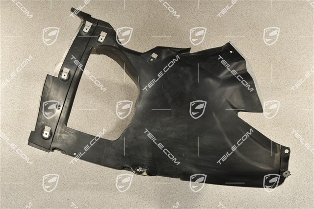 Wheel-housing liner, front, frotn part with grille, GT3, R (NKPL)