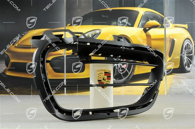Retaining frame, Black mat, R Retaining frame, Black mat, R