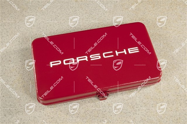 Narzędzia Porsche Classic - klucze w stalowym pudełku, 5 sztuk