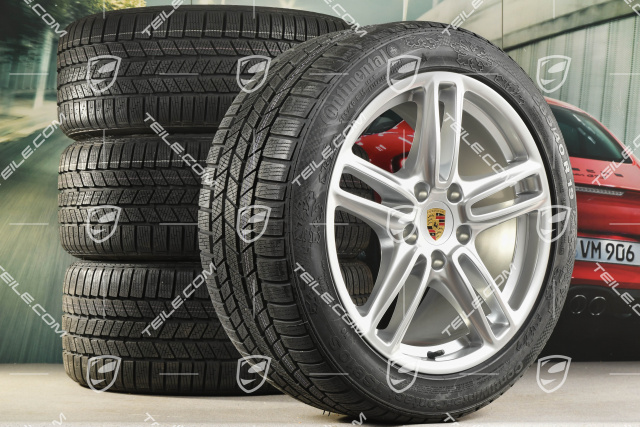 19-inch TURBO winter wheel set, wheels 9J x 19 ET 60 + 10J x 19 ET61 + winter tyres 255/45 R19 + 285/40 R19