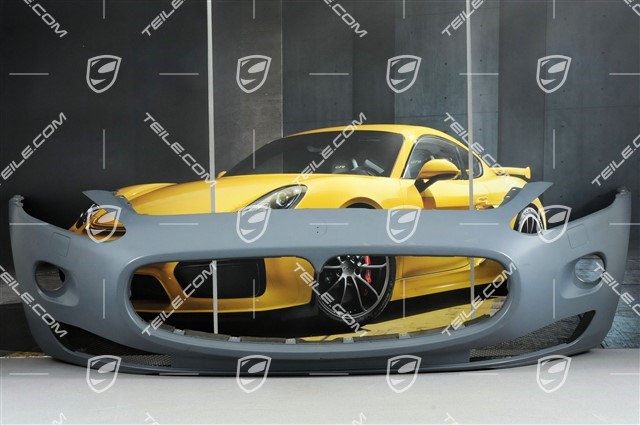 makeup cabriolet cafeteria GranTurismo - Front bumper with headlight washer system / new / Maserati /  802-00 Front bumper / 980145002 - TEILE.COM