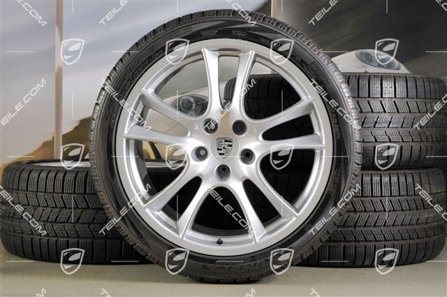 21-inch Cayenne Sport / GTS winter wheel set, wheels 10Jx21 ET50, tyres 295/35 R21Y