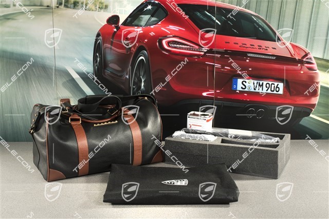 Touring Bag / Tasche, mit Warnweste und Warndreieck, LEDER /  Neu / 356 / 001-00 Werkzeug, Wagenheber / 64480213106
