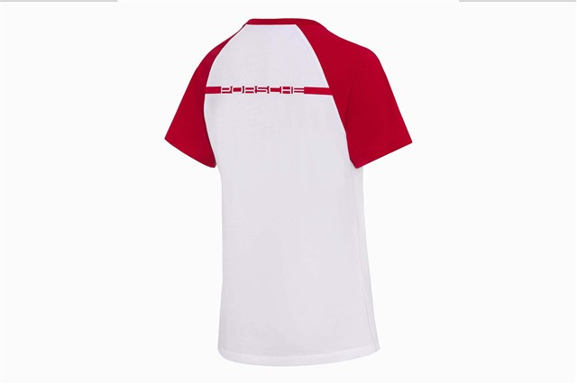 Ladies' T-shirt – RS 2.7, white/red, size L