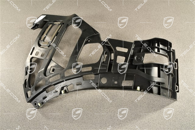 Holding / support rail, rear bumper,  lateral, L