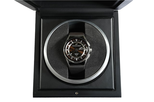 Porsche Design 1919 World Time UTC, Titanium & Brown