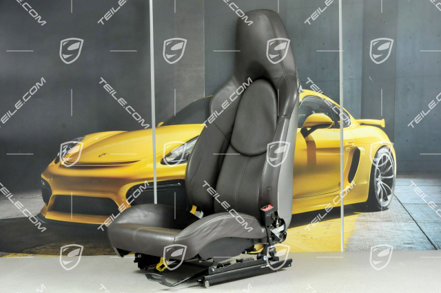 Sport Seat, manual adjustable, leather, Cocoa, without airbag, R