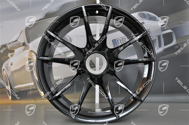 19-inch GT3 RS 4.0 wheel, central locking, 12J x 19 ET48, black