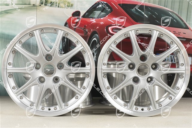 18-inch GT3 SportDesign wheel set, 8J x 18 ET52 + 10J x 18 ET65