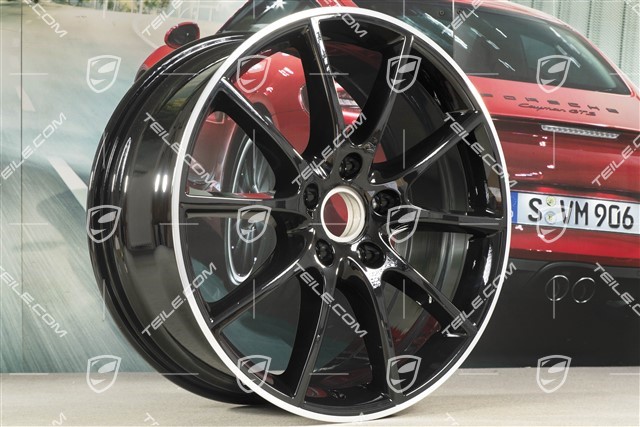 20" Felge Cayenne Design, 9J x 20 ET50, in Schwarz