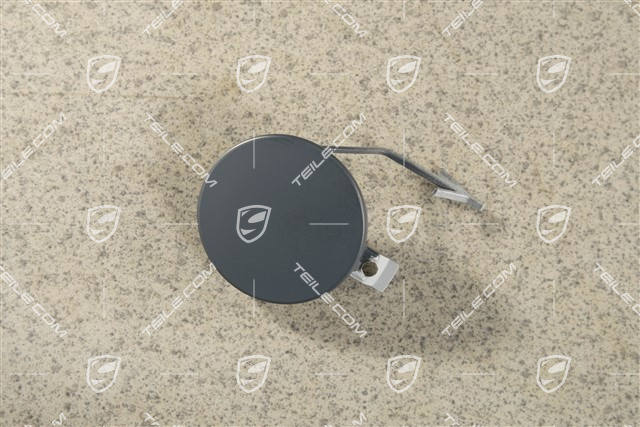 Tow hook hole plug