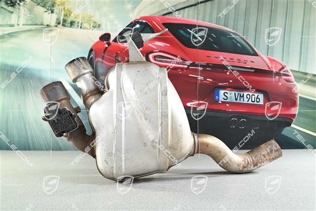 Rear muffler 3.0L 250kW/ 340HP, R