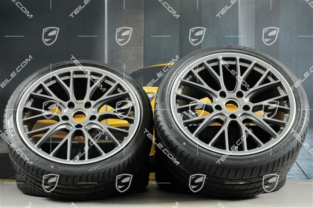 20" RS SPYDER Design koła letnie, komplet, felgi 8,5J x 20 ET49 + 11,5J x 20 ET76 + opony letnie Pirelli P-Zero 245/35 R20 + 305/30 R20