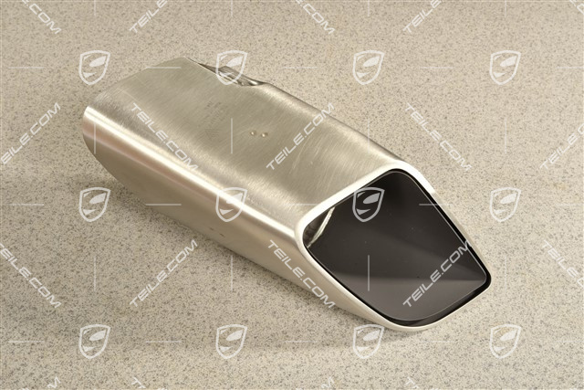 Turbo, exhaust system tail pipe, outer, R