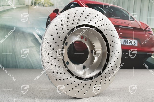 Brake disc, central lock, Carrera S/4S/GTS, R