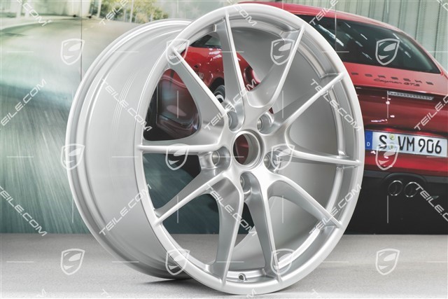 20-inch wheel, Carrera S III, Brilliant chrome finish, BORBET, 9,5J x 20 ET45