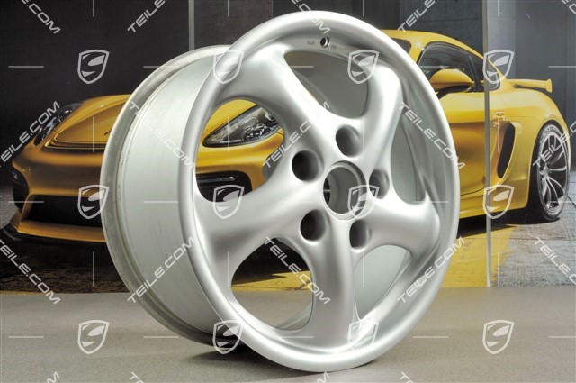 17-inch Carrera wheel set, 7J x 17 ET55 + 8,5J x 17 ET50