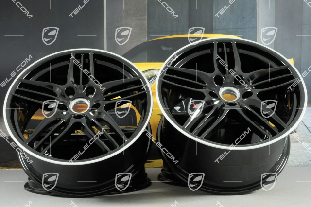 Porsche sport discount design wheels black