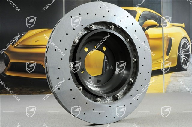 PCCB Ceramic brake disc 20, L / new / Cayenne 9Y0 / 603-01 PCCB  ceramic disc brake, rear / 9Y0615601R