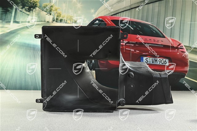 Air duct, front, Facelift 09-, L