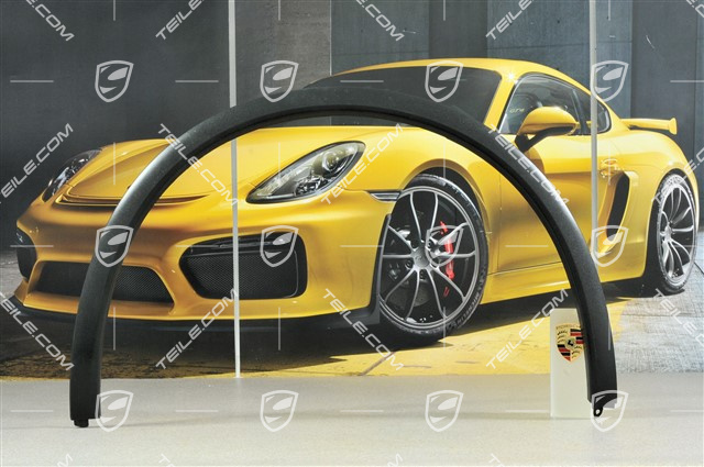 Wide wheel arch, front wing / fender moulding, black, R Wide wheel arch, front wing / fender moulding, black, R