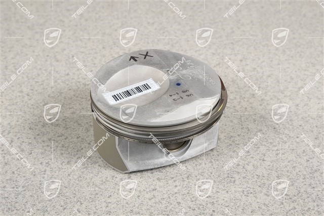 Piston complete with piston rings, snap rings / circlips, piston pin / Cyl. 1-4 554-559 G, GTS / S