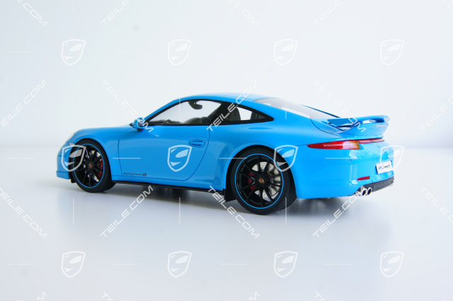 GT Spirit - Porsche 911 (991) Carrera 4S AeroKit CUP, Riviera Blue, scale 1:18