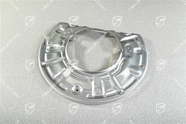 Front axle disc brake protective plate, PCCB, L