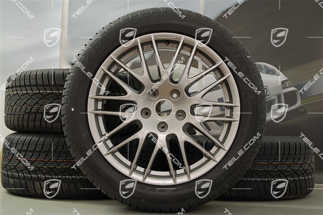 20-inch RS Spyder winter wheel set, 4 wheels 9J x 20 ET 57 + 4 Dunlop winter tyres 275/45 R 20 110V XL M+S