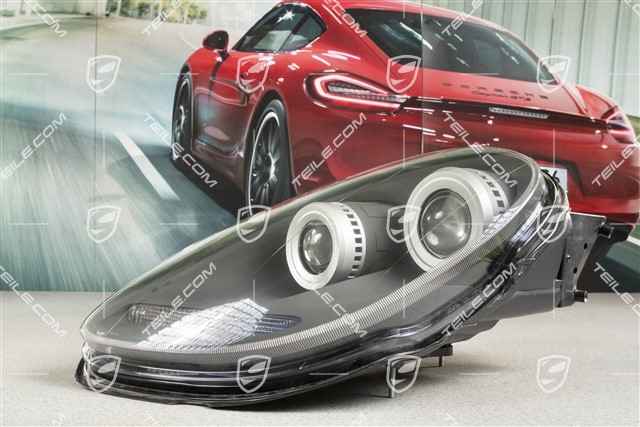 Headlamp / Xenon headlight, USA, L / used / Carrera GT / 905-00