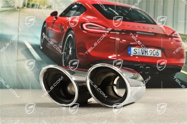 Sportowa końcówka rury wydechowej, 991.1 C2S/C4S 3.8L / 294KW, R