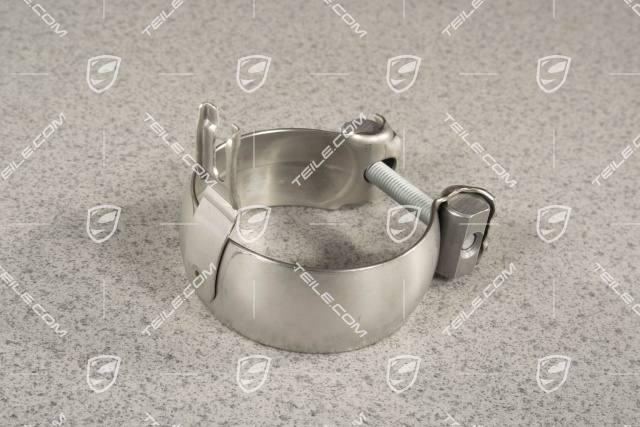 Exhaust system clamping sleeve / clamp / 60 mm, L