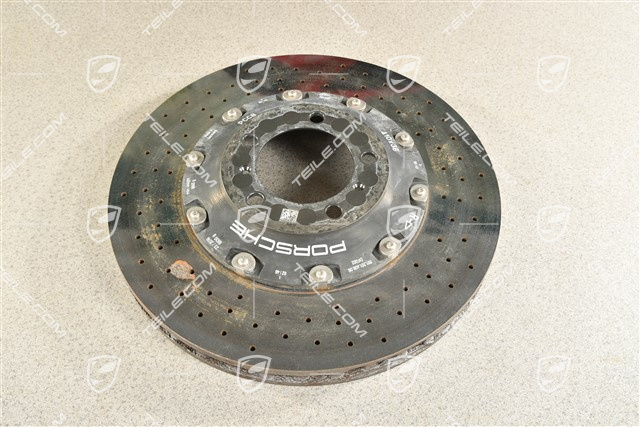 PCCB Ceramic brake disc, damaged, R