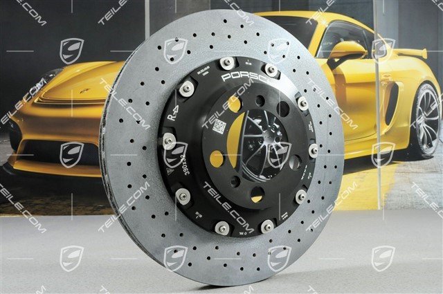 PCCB Ceramic brake disc set, 2x front + 2x rear, 991 GT3/GT3RS/GT2RS