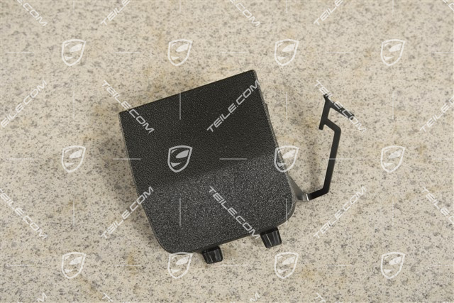 Coupe, Rear bumper, Towing hook lug cover / cap / trim, L
