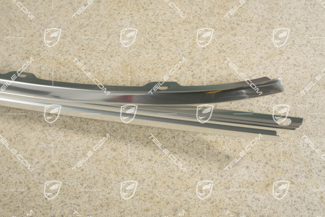 Trim strip, front roof frame, aluminium, R