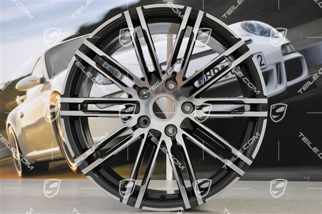 20" Felgensatz Turbo III, Felgen vorne 9,5 J x 20 ET 65 + hinten 11 J x 20 ET 68