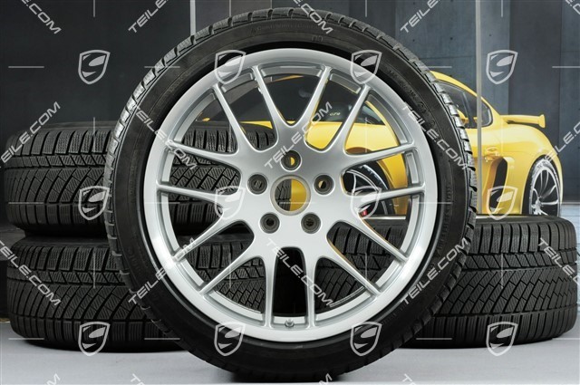 20-inch RS Spyder winter wheel set, wheels: 9,5J x 20 ET65 + 10,5J x 20 ET65 + NEW Continental winter tyres 255/40 R20 + 285/35 R20 + TPM sensors