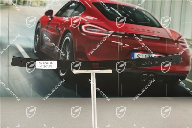 Holding / support retaining / attachment strip, rear bumper, L=R