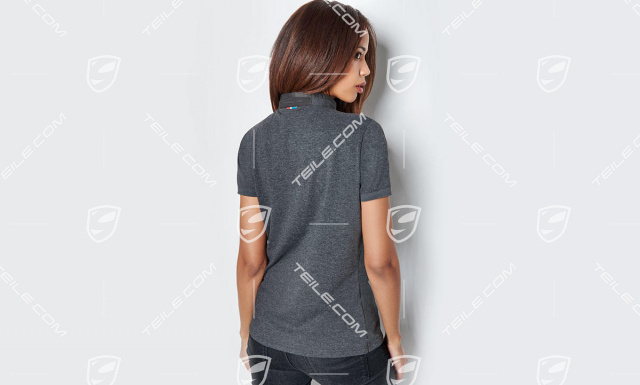 Classic Collection, Polo-Shirt Women, grey melange, M 38/40