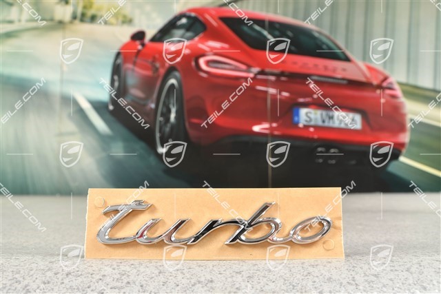 Schriftzug Turbo, für Coupe